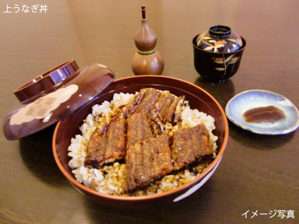うなぎ丼の写真